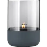 BLOMUS Windlicht Calma Stein, Marmor, Granit Grau Dunkelgrau S (Small)