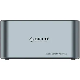 ORICO Dockingstation für 2.5" / 3.5" HDD / SSD, 5Gbps, USB-C USB-C/A mit Klonfunktion Schwarz