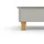 Home Affaire Polsterhocker Palmera Luxus-Microfaser 58 x 48 x 58 cm Grau