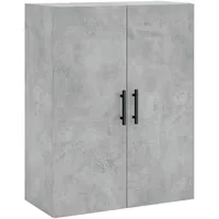 VidaXL Wandschrank Betongrau 69,5x34x90 cm