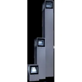 dotlux LED-Pollerleuchte Aluminium, Glas 20 cm 7,5/15 W inkl. LED-Lampe