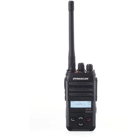 PNI Tragbarer Radiosender PMR Dynascan LP-50, 16CH, Scan, Vox, CTCSS, DCS, 2000-mAh-Akku, IP67 Wasserdicht LCD-Display Lizenzfrei Handfunkgerät