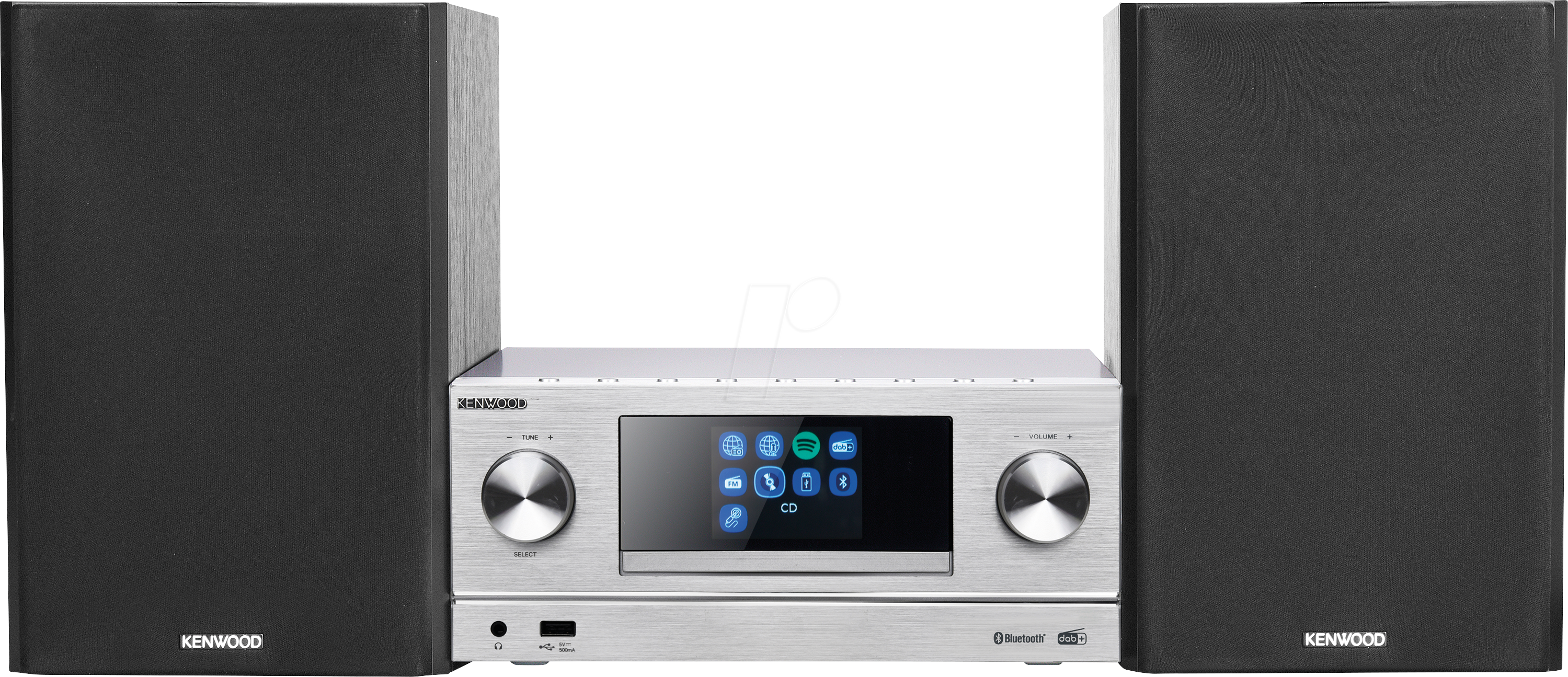 KW M-9000S-S - Micro-Hifi-System, Internetradio, DAB+, CD, 100 Watt