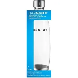 Sodastream Fuse PET-Flasche 1 l edelstahl