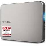 Toshiba Canvio Flex, silber, 2TB, USB 3.0 Micro-B (HDTX220ESCAA)