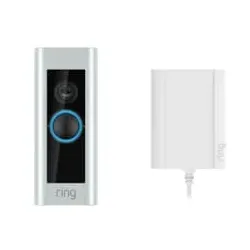 RING Video Doorbell Gen. 2 - Plug-in mit Netzteil, Türklingel