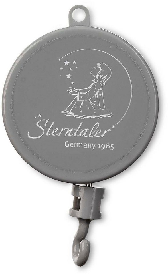 Sterntaler® Spieluhr Spielwerk für Mobile, Melodie Zauberflöte grau