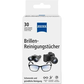 Zeiss Brillen-Reinigungstücher mit Alkohol
