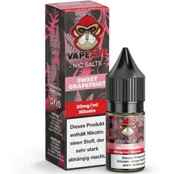VapeApe Sweet Grapefruit NicSalt Liquid 10ml / 20mg
