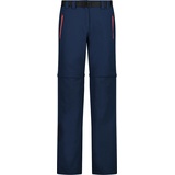 CMP Woman Zip OFF Pant blue-red kiss 46