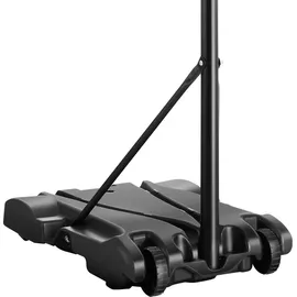 Tectake tectake® Basketballkorb freistehend, mit Rückwand und Ständer, rollbar