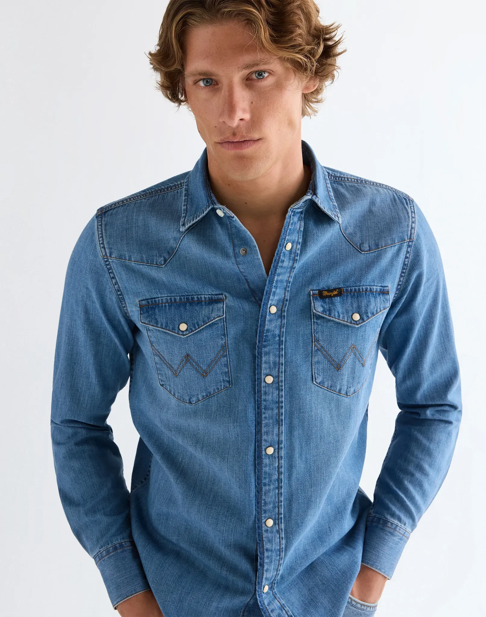 Langarmhemd WRANGLER 
