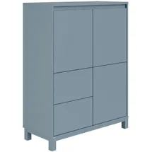 Paidi Highboard 94,8 x 119,7 x 40,1 cm Blau