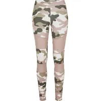 URBAN CLASSICS Camouflage Tech Leggings Pink Camouflage L