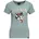 Queenkerosin Print-Shirt 1-tlg mit Print grün XL