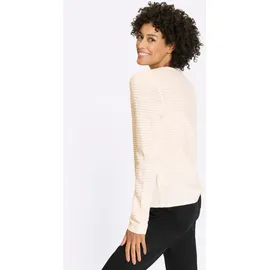 Sieh an! Langarm-Pullover ecru 44
