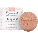 Rosenrot festes ShampooBit® Calendula Ghassoul (normales & sensibles Haar)