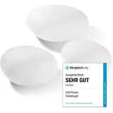 EasyMaxx Solar-Leuchten Set Stein flach 3-tlg.