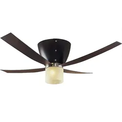 Hunter Deckenventilator Valhalla Buche Dunkel mit Licht 132
