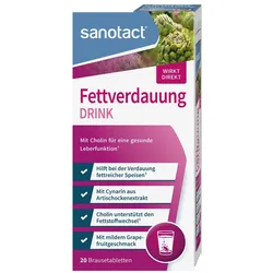 sanotact Fettverdauung drink Brausetabletten 20 St