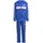 adidas Tiberio 3-Streifen Trainingsanzug Blau 104
