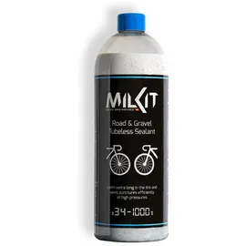 milKit Tubeless Dichtmilch 1000 ml - Blau / Schwarz