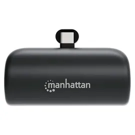 Manhattan Powerbank 5000 mAh mit integriertem USB-C-Stecker 10 W
