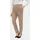 GOLDNER Bügelfaltenhose Kurzgröße Beige 24