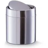 Zeller Tischabfalleimer 1 l Silber