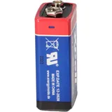 XCell 20x XCell Lithium 9V Block Hochleistungs- Batterien für Rauchmelder Feuermelder - 10 Jahre Batterie Lebensdauer