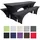 Beautissu Victoria Biertischhusse 70cm Stretch Schwarz, 3tlg