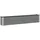 vidaXL Hochbeet 200 x 30 x 36 cm Grau