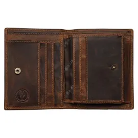GREENBURRY Vintage Herren Geldbörse braun