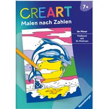 Ravensburger CreArt Malen nach Zahlen 24 Motive Im Meer