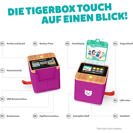 tigermedia Tigerbox Touch Plus lila