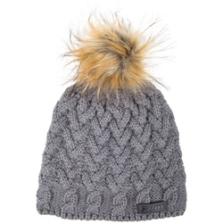 Klim Slope Dames Beanie, grijs, Eén maat Voorvrouw