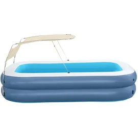 BESTWAY Family Pool Summer Bliss Baby-Pool 254 x 178 x 140 cm (54449)