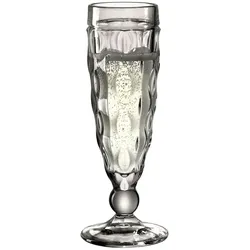 Leonardo Sektglas 100 ml Brindisi [6 Stück] anthrazit rund Ø 5 x H 17,7 cm