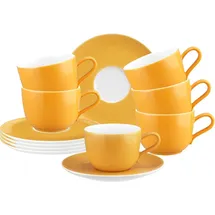 SELTMANN WEIDEN Liberty Pure Colors Kaffeetasse 0,26 l Orange 6 St.