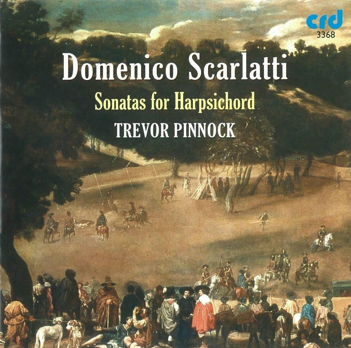 Scarlatti Cembalosonaten - Trevor Pinnock. (CD)