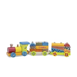 Eichhorn Holzzug  Color  , mehrfarbig , Holz