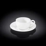 wilmax england Kaffeetasse 0,1 l Weiß 6 St.
