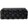 Jahnke Hocker Web Art L Samt 118 x 43 x 50 cm Schwarz