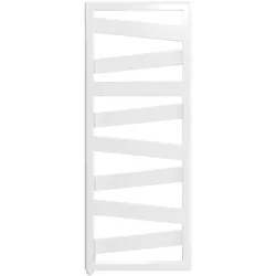 Zehnder Design-Elektroheizkörper „Ribbon“ 50 × 126,6 cm in Traffic Black (RAL 9017)