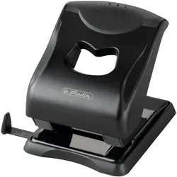 herlitz Aktenlocher 4mm Metall/Kunststoff schwarz