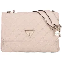 GUESS Umhängetasche Giully 2 Compartment Convertible Flap light beige