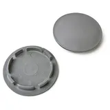 2x Nabenkappen Felgendeckel 63 / 54mm in Grau für Audi Seat Skoda VW Felgen Universal Kappen 63,0/54,0 mm Deckel Felgendeckel