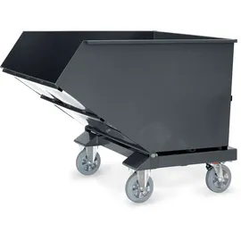 Fetra Fechtel Transportgeräte GmbH Muldenkipper Inh.800l L1458xB1105xH1099mm grau o.Ablasshahn fetra