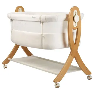 BabyGO Beistellbett SidebySide, Echtholz