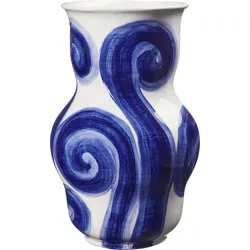 Tulle Vase 22,5 cm blau